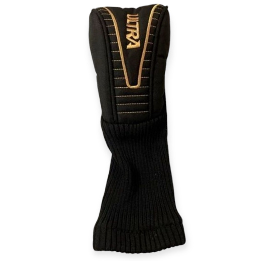 ULTRA Head Cover Black and‎ Gold excellent golf head cover